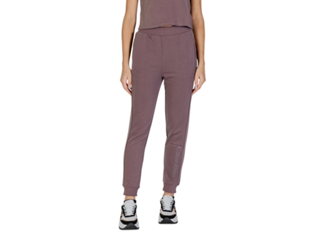 Calças De Mulher Calvin Klein Sport Pw Violet Poliéster Roxo (s)