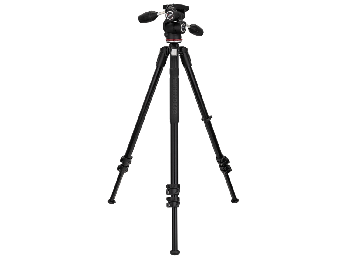 Tripé MANFROTTO Mk290Xta3-3W (3D Pan & Tilt - Altura Máxima: 171,5 cm - Alumínio)