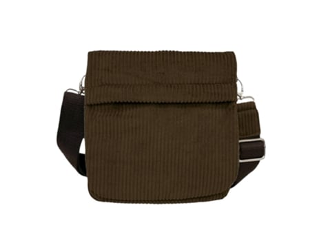 Bolsa De Tiracolo C/ Pala Phynès 3345 Castanho Escuro