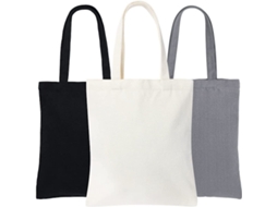 Conjunto De 3 Sacolas De Algodão, 33 X 36,5 Cm, Portáteis R