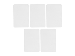Parche de Reparo de Barco Inflável PVC, Impermeável, Kit de Reparo Branco S/MARCA