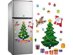 Ímãs De Geladeira Decorativos, Ímã De Geladeira Reutilizável Em Formato Árvore Natal
