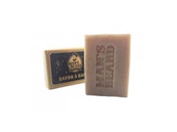 Sabonete Esfoliante para a Barba Aroma de Leite de Cabra MAN'S BEARD