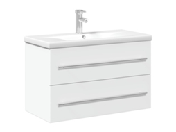 Bathroom Sink Cabinet, Bathroom Sink Cabinets Vidaxl Branco Madeira Processada (80 X 38.5 X 48 Cm)