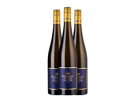 Vinho branco KORRELL Steinmauer Burgundercuvée Seco Nahe (0.75 L - 3 Unidades)