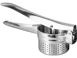 Espremedor Manual Prático Em Aço Inoxidável Para Frutas E Vegetais, Com Forte Poder De Prensagem, Fácil De Limpar E Com