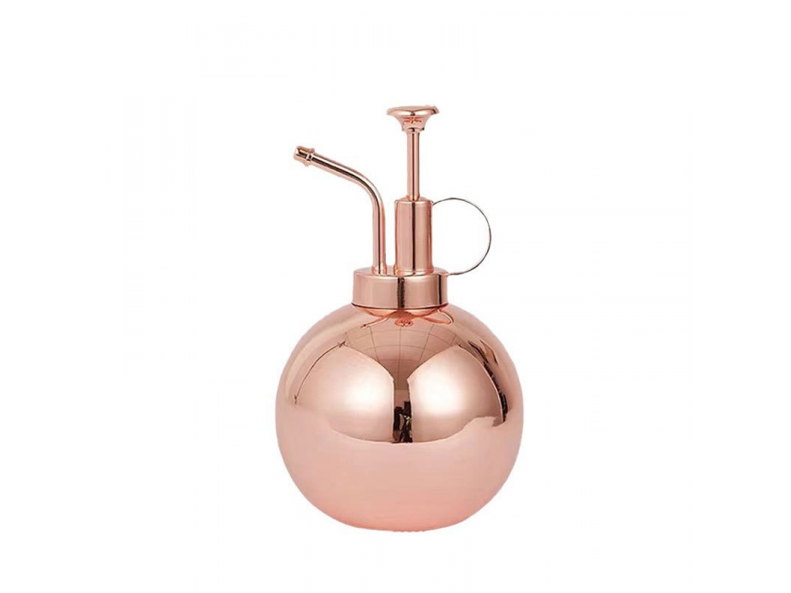 Regador pequeno 500ml dourado rosa AQUAFORGE