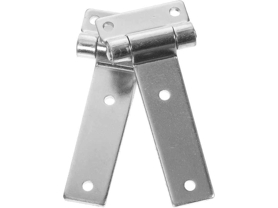 Dobradiças De Aço Galvanizado Reforçado Yardenfun 2 Unidades Para Portas Armários, Resistentes E Dobráveis, Para Caixas