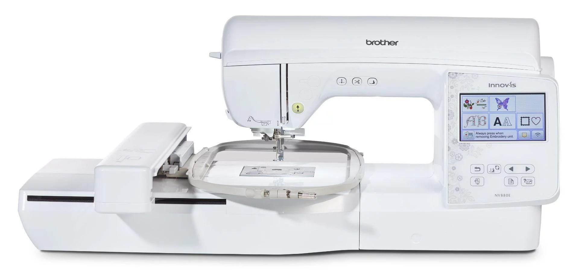 Máquina de Bordar com Tecnologia de Última Geração BROTHER Nv880E