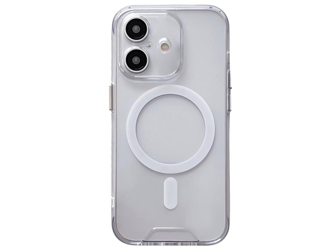 Capa Híbrida Tpu Acrílico Para Iphone 17 - Space - Magsafe
