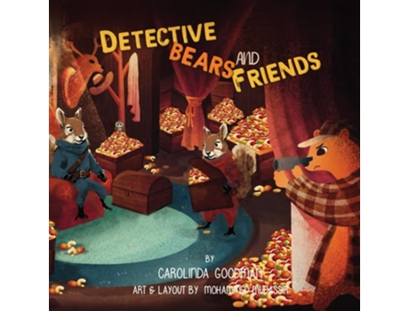 Livro Detective Bears and Friends de Carolinda Goodman (Inglês)