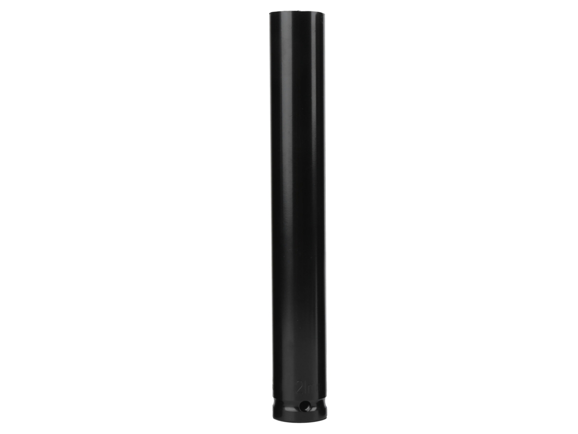 Soquete Hexagonal de Aço Carbono Revestido com Fosfato Preto Estendido 200mm para Brocas Elétricas (21mm)
