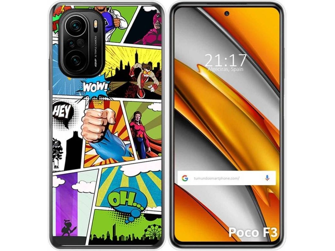 Capa Xiaomi Mi 11i 5G TUMUNDOSMARTPHONE Comic Multicor