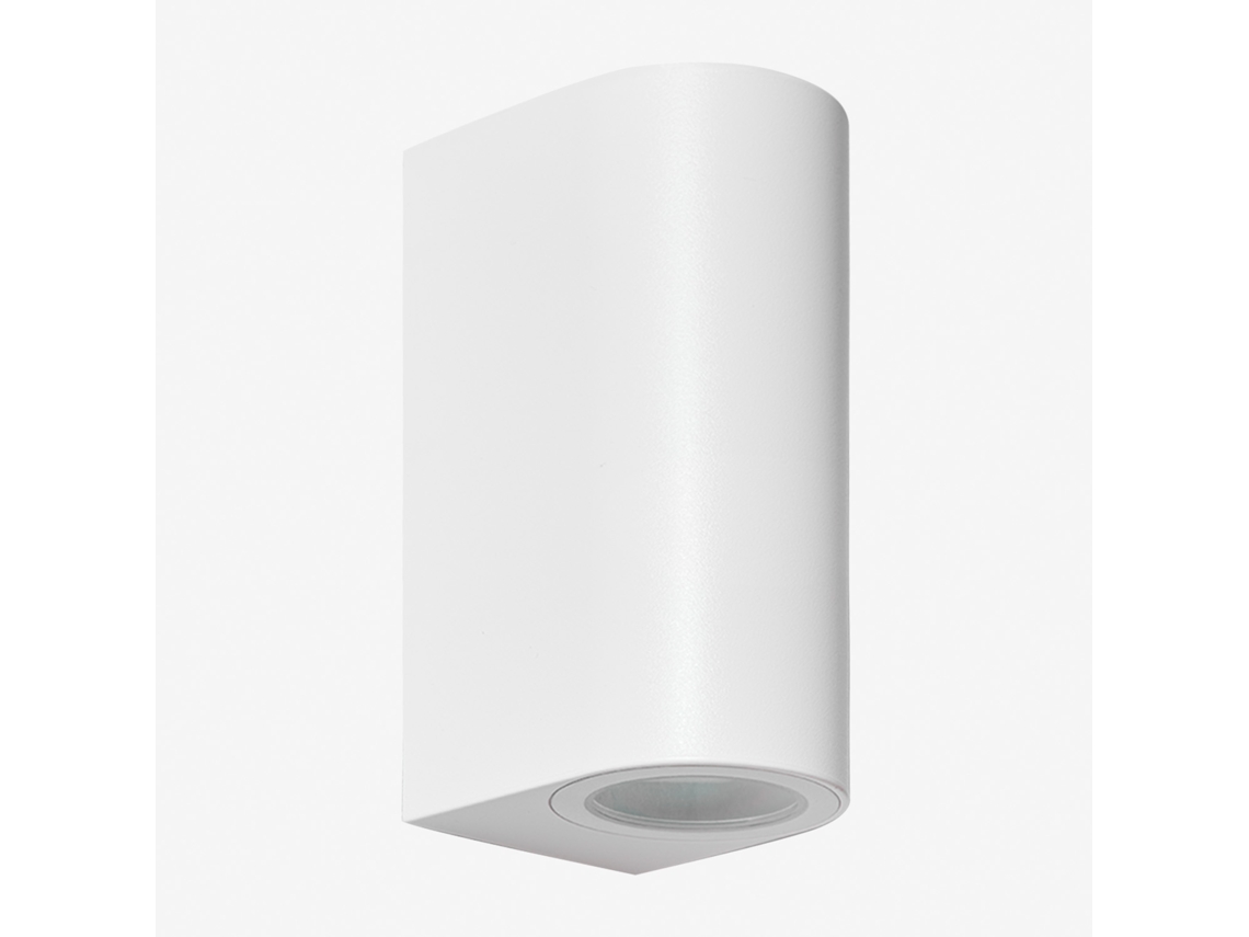 Sklum Aplique De Exterior Xilven Com 2 Pontos De Luz Plástico Branco