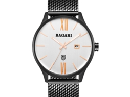 Reloj Deportivo Hombre Bagari De Metal Impermeable Con Movimiento De Cuarzo Fashion
