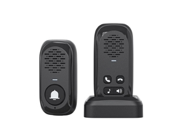Campainha Ring Sem Fio Rf433 com 1 Sensor Interno, Alcance de 300 M, Não Requer Internet, À Prova Dágua Ip44, Voz em Tempo Real. Brilvibera_gsg