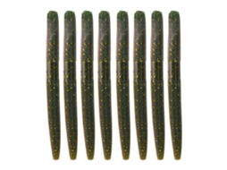 8pcs Isca de Worm Ar24 10cm 6.5g