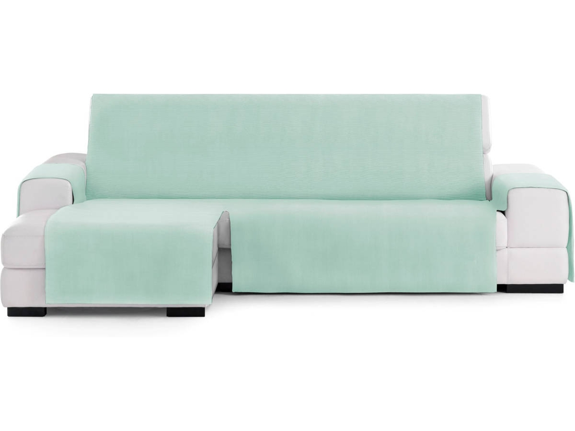 Capa Chaise Longue TODOPARAMICASA Levante Verde (Braço Esquerdo - 290 cm)