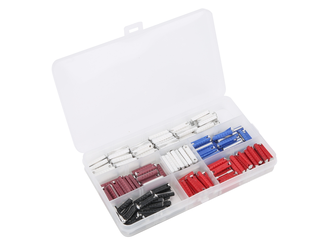 Kit De Fusíveis Em Forma De Torpedo Laxiscreed, 200 Peças Para Automóveis, Várias Correntes
