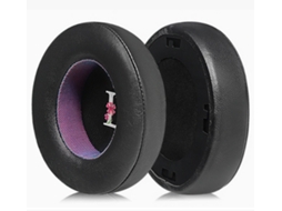 Almofada para Auscultadores Akg K701 de Orelhas de Espuma Macia Pele de Carneiro Preto e Roxo XIAOMOYU