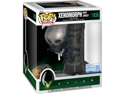 Figura FUNKO Pop! Deluxe: Alien - Xenomorph With Jonesy (Possível Chase)