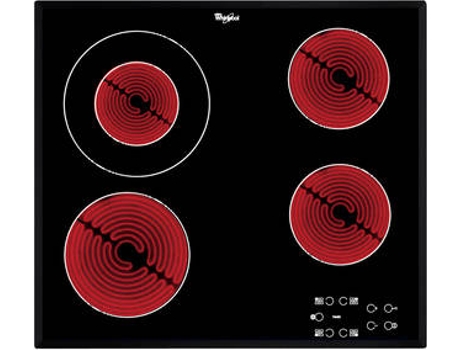 Placa de Vitrocerâmica WHIRLPOOL AKT 8130 BA (Elétrica - 58 cm - Preto)