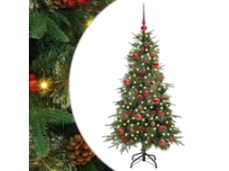 Conjunto 1 Decoração De Natal Vidaxl Verde Plástico (150 Cm)