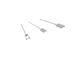 1 Peça Volantexrc Saber 920 756 2 Peça de Substituição para Avião Rc Haste de Empuxo + Presilhas em U MDUG