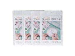 Pack de 4 Papéis de Transferência para Bordado LAXISCREED