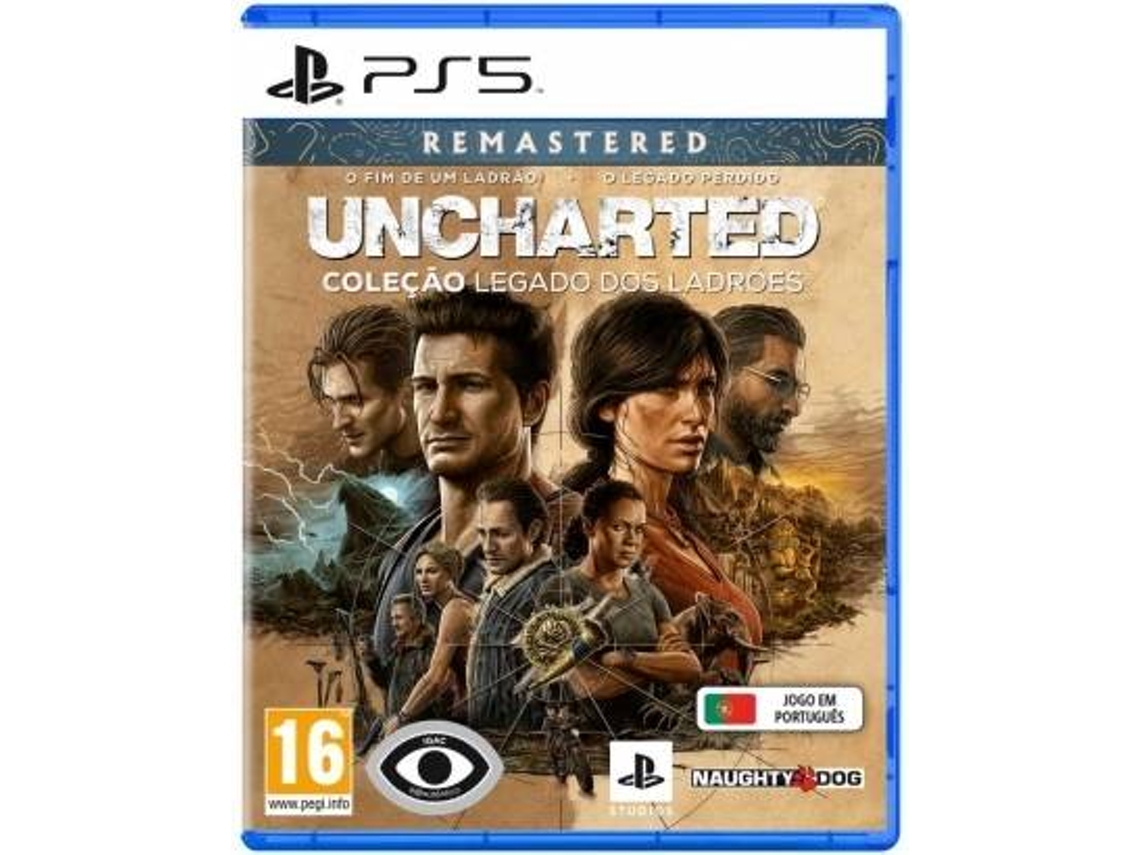 Jogo PS5 Uncharted: Coleção Legado dos Ladrões