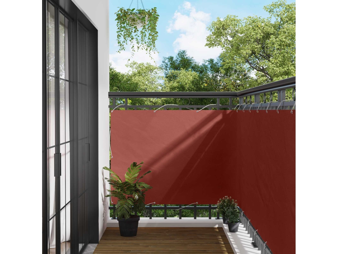 Vidaxl Tela De Varanda 110 X 1000 Cm Tecido Oxford Retangular