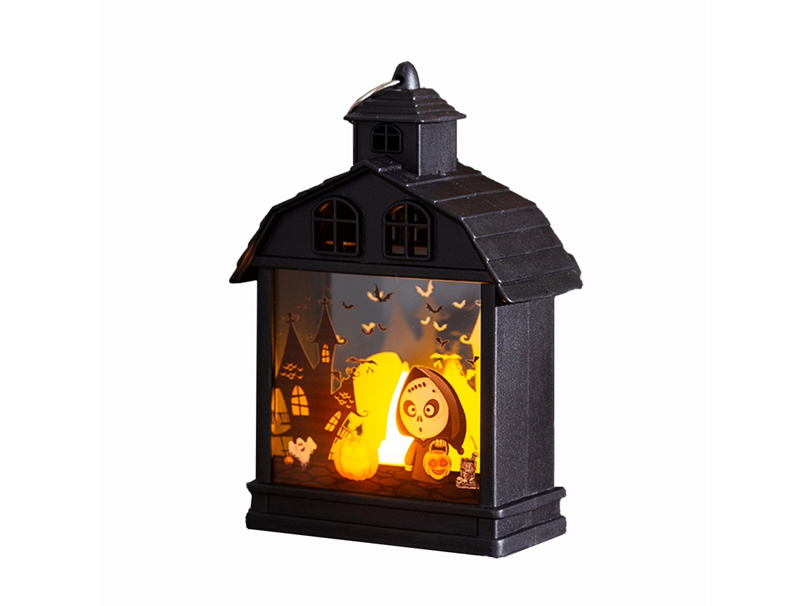 Laxiscreed Vela De Halloween Para Casa Assombrada Com Abóbora Fantasma E Caveira Criativa