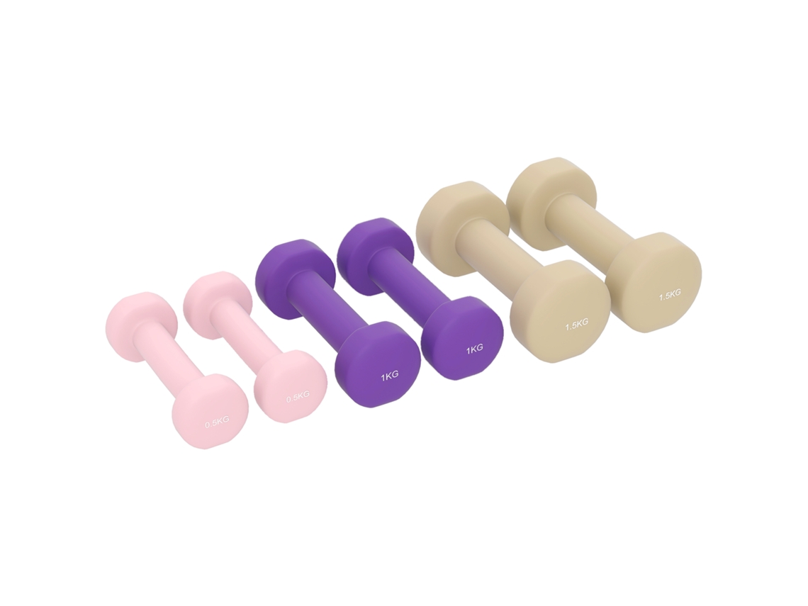 Total De 6kg Conjunto, Cor Multicor E Rosa E Café, Com Roxo