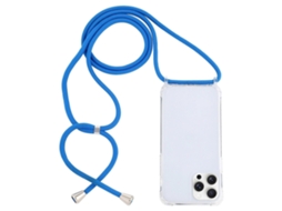 Lurelia Capa Com Cordão Iphone 16 Pro Acrílico Airbag Antichoque
