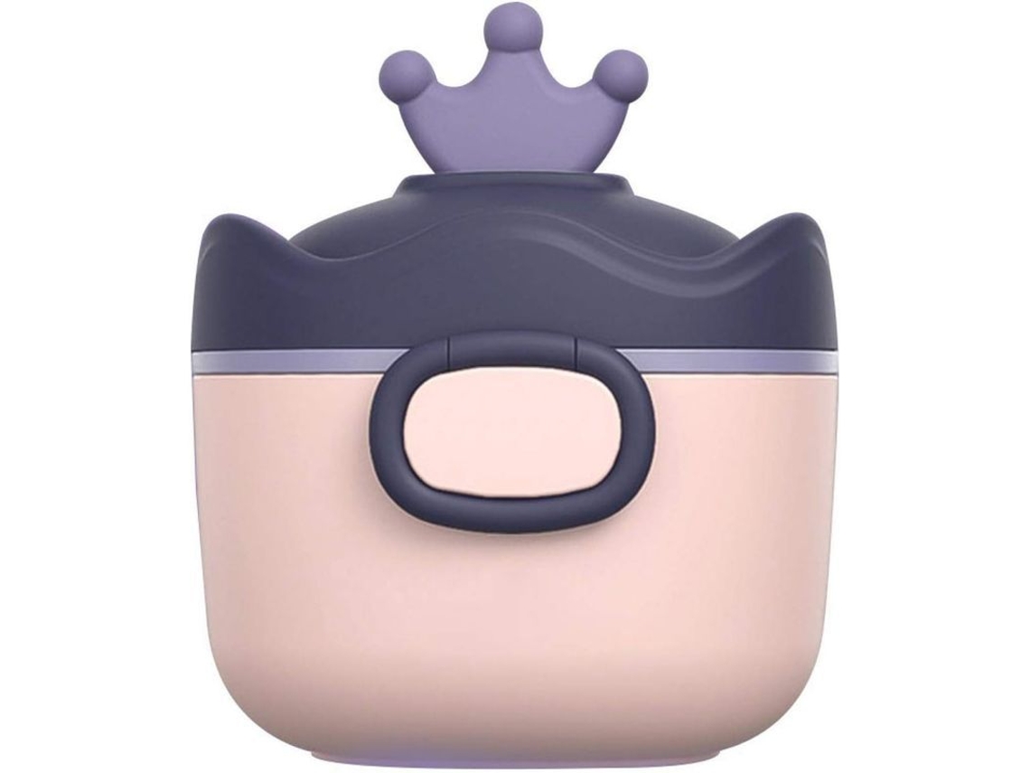 Dosador de fórmula infantil destacável de grande capacidade com colher para alimentação do bebê.