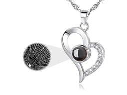 Colar De Prata 925 Eu Te Amo Colar De Amor Em 100 Idiomas Presente Perfeito