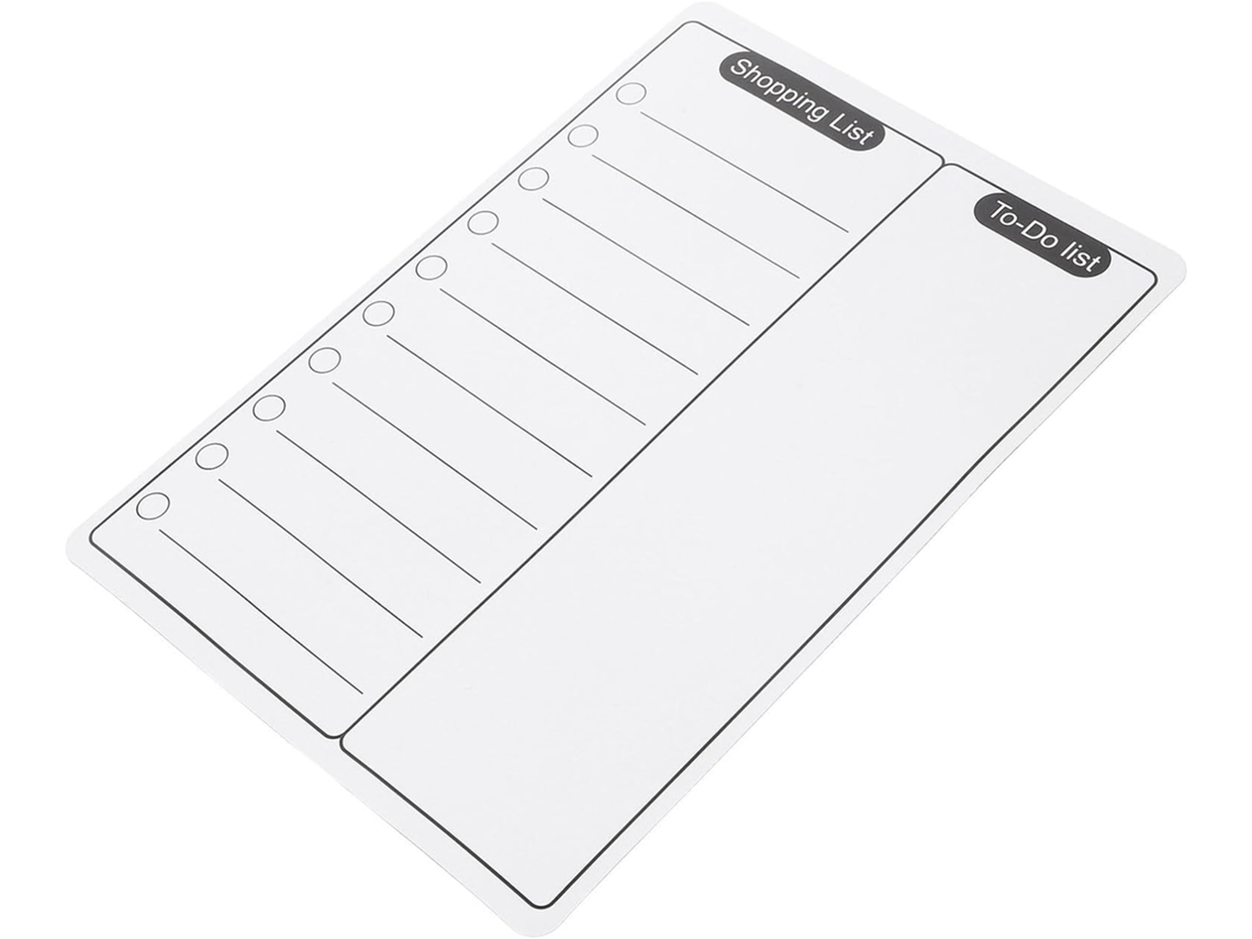 Tableau Blanc Para Planejamento Quotidienne Léger Aimant Souple Magnétique Effaçable À Sec Et Listes De
