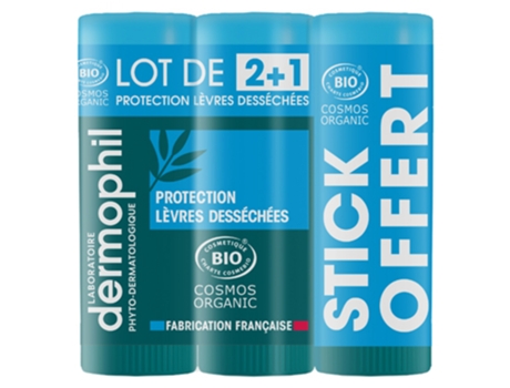 Proteção Labial Lote 2 X 4 g1 DERMOPHIL INDIEN