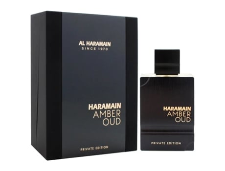 Perfume Clássico Haramain Para Homens E Mulheres Com Fragrância Duradoura (preto, 60 Ml)