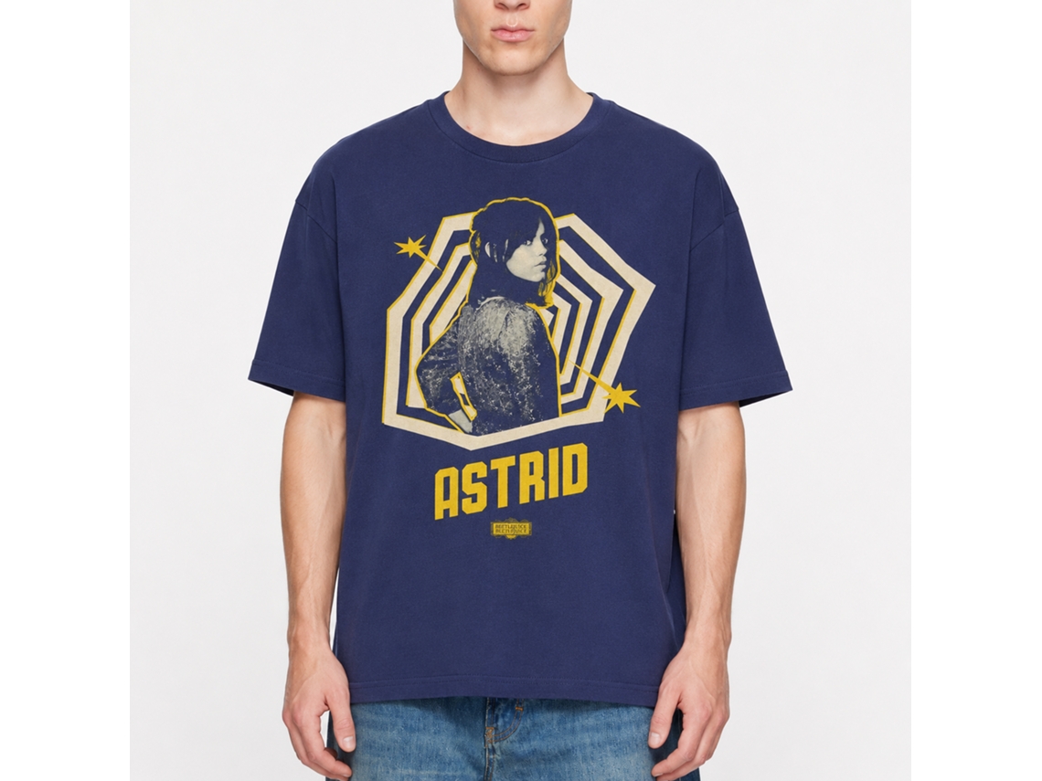 Rockinstone Beetlejuice Astrid Pose Transparent T-shirt Size:xxxl