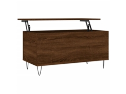 Coffee Table, Coffee Tables Vidaxl Marrom Madeira Processada (n/a)