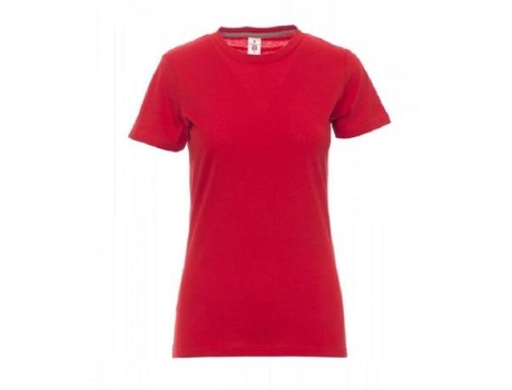 Camiseta mujer manga corta algodon talla xs-l varios colores talla xs color ropa color rojo