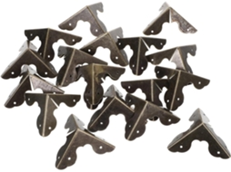 Protetores De Canto Em Metal Dourado Sewacc, Design Exclusivo Para Proteger E Decorar Bordas, 20 Protetores De Canto