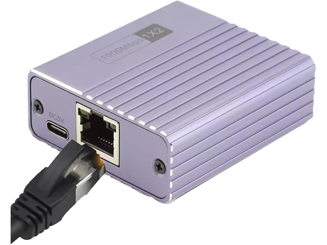 Divisor Ethernet 1 Para 4, Lan