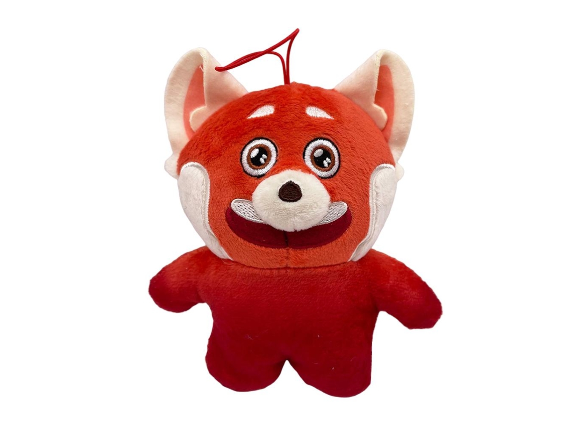 Mali brinquedo de Pelúcia Panda Vermelho Anime 15cm Boneca de Pelúcia Colecionável Presente Decorativo