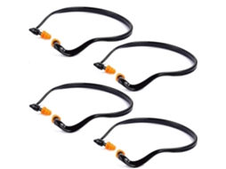 Protetores Auriculares Em Formato De Arco Para Estande De Tiro, Protetores Auriculares De Silicone Leves Para Proteção Auditiva, Redução De Ruído