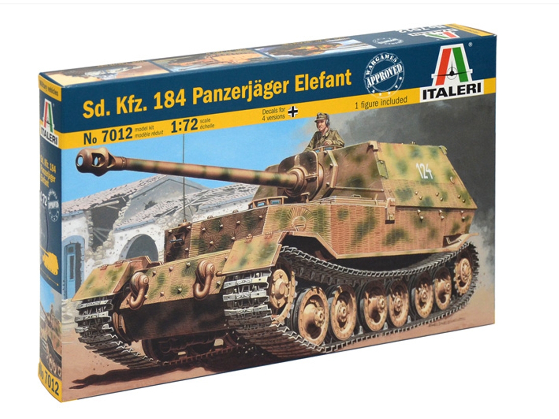 Tanque ITALERI Panzerjg Elefante