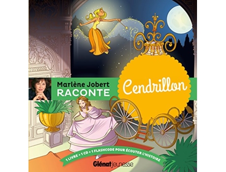Livro Cendrillon Livre CD de Marlène Jobert (Francês)