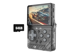 Mini Console de Jogos GOKOCO com 64 Gb e 10.000 jogos