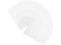 Embalagem de espuma branca, 100 unidades para envio.